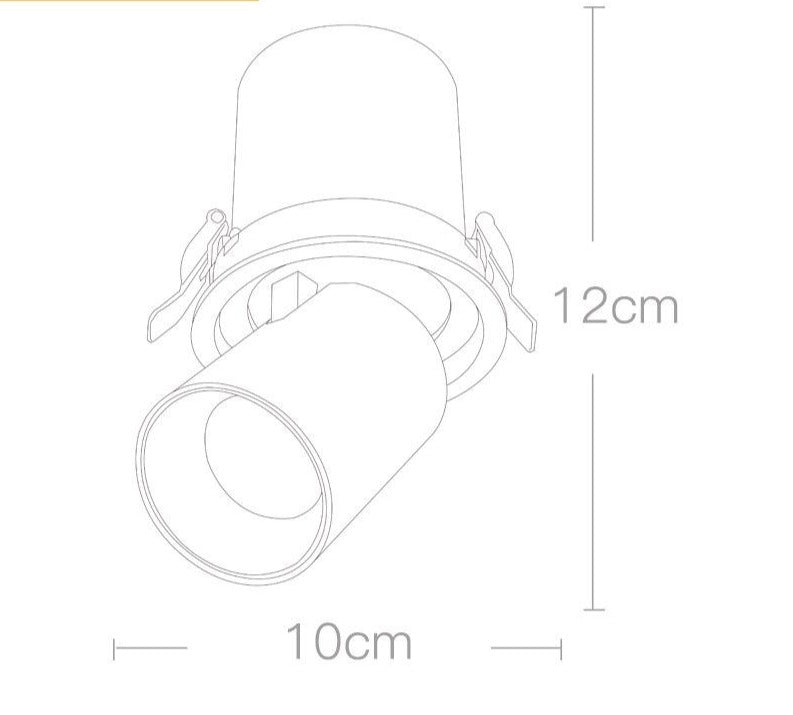 10W Cylinder Downlight Spot 10W Cylinder Downlight Spot